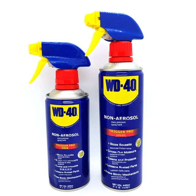 American WD-40 Metal Powered Rust Removal Cleaning Fluid WD40 Rust Removal Anti-rust Reagent Lubricant Screw Loose Spray