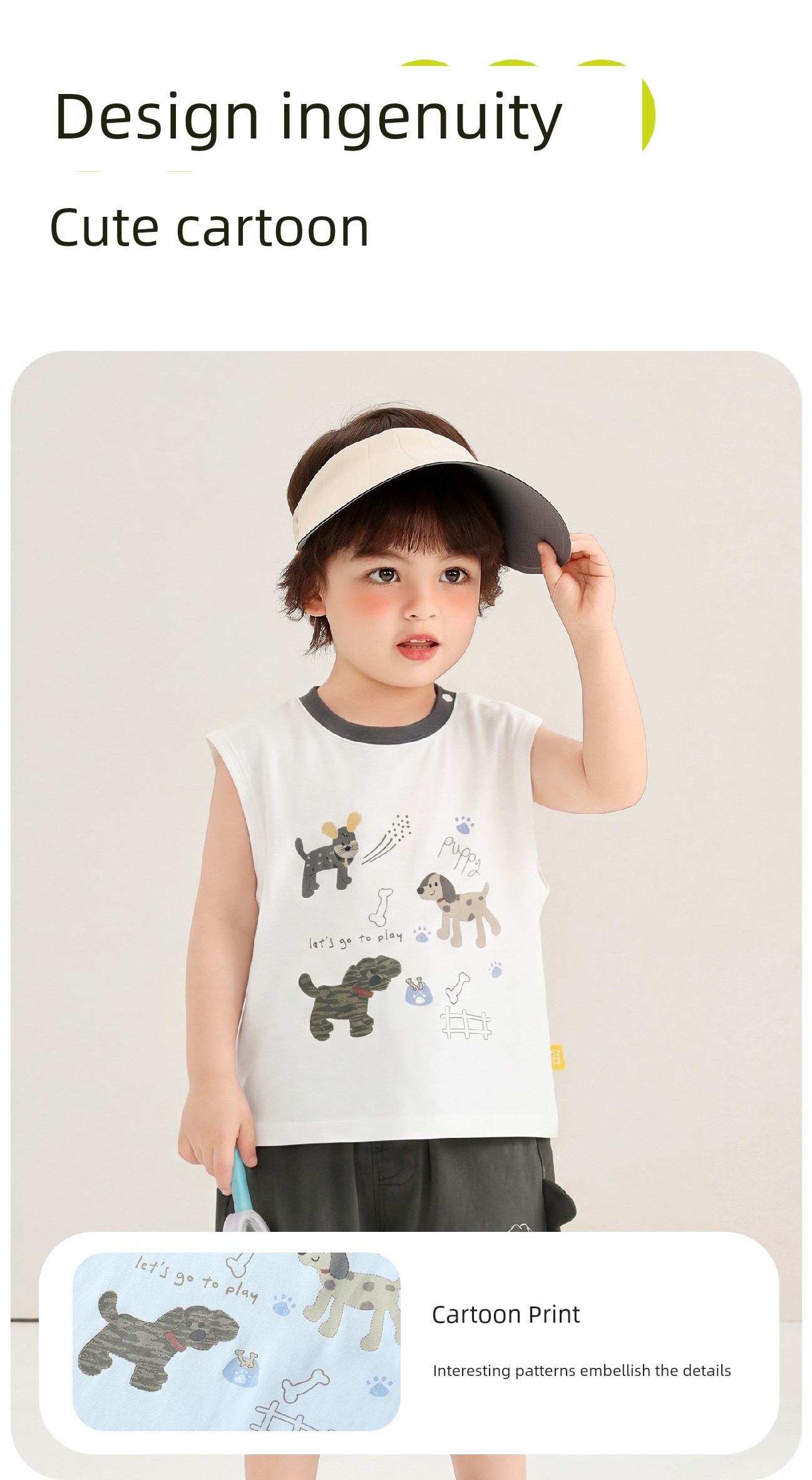 [Summer Vest Clearance] Baby Clothes Casual Vest Summer Sleeveless T-Shirt Boys Girls Baby Tops — 5