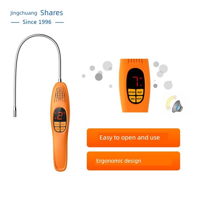 Jingchuang LD-100+ Leak Detector Handheld Halogen Gas Leak Testing Automotive Air Conditioning Refrigerant Leak Detector