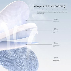 Bipins Baby's Kneecap Four Seasons Thin Baby Toddler Crawling Anti-Fall Knee Child Kid Protective Pad Handy Gadget