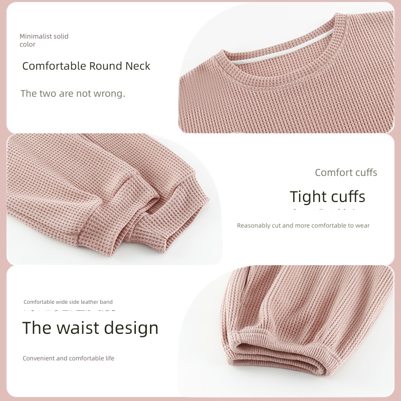 Spring and Autumn pure cotton ma'am leisure time leisure wear pajamas