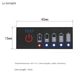 Battery indicator Battery power display Lithium battery power percentage indicator board Electric vehicle power