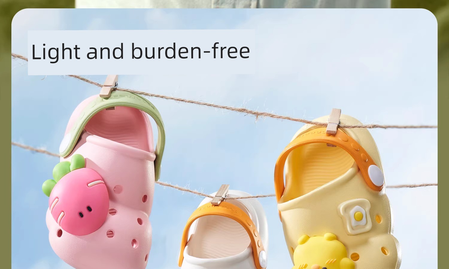 Kechao Children's Baby Clogs for Boys and Girls, Summer Closed-Toe Sandals, Indoor Bath Slippers, Non-Slip for Infants and Toddlers — 29