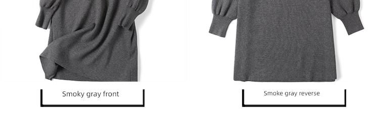 Autumn and winter Inner lap Show thin Lay a foundation knitting Dress