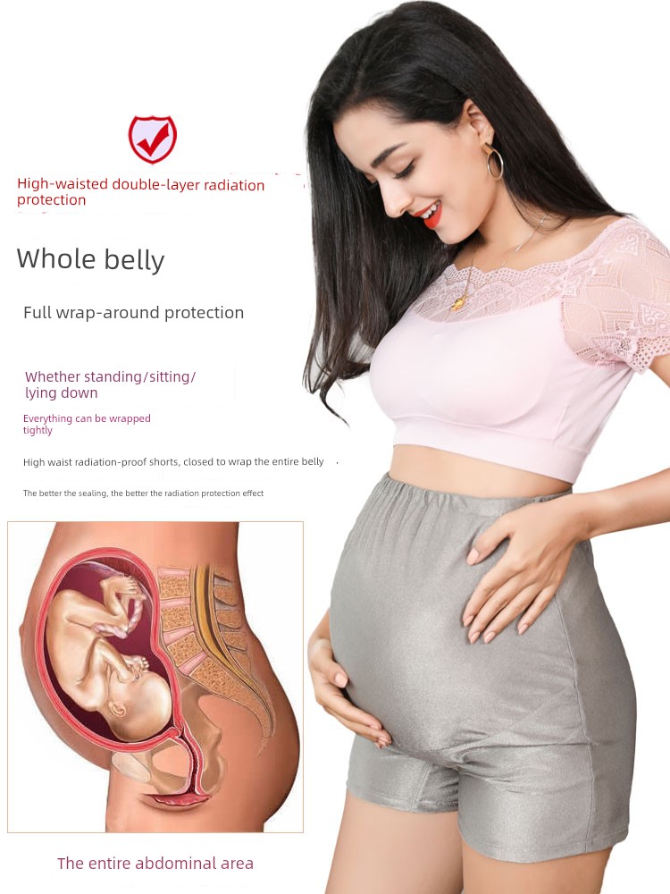 Radiation-Proof Pregnant Women's Clothing Invisible Apron Shorts Pregnant Women's Radiation Protective Clothing Genuine Goods — 3
