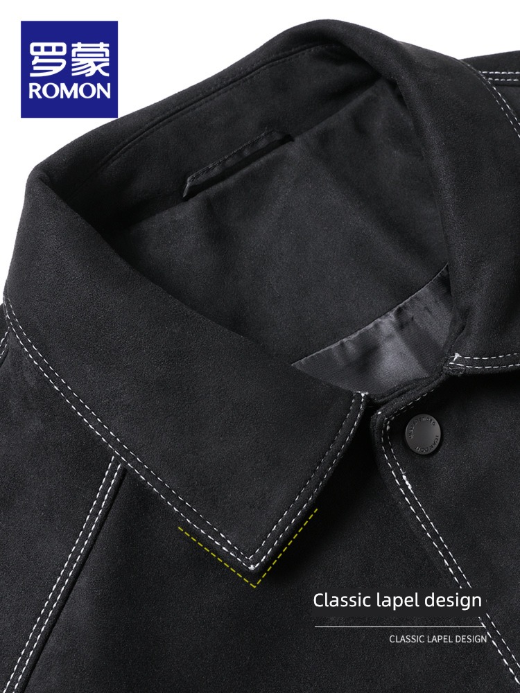 Romon Adding cotton Autumn and winter Lapel keep warm loose coat Jacket