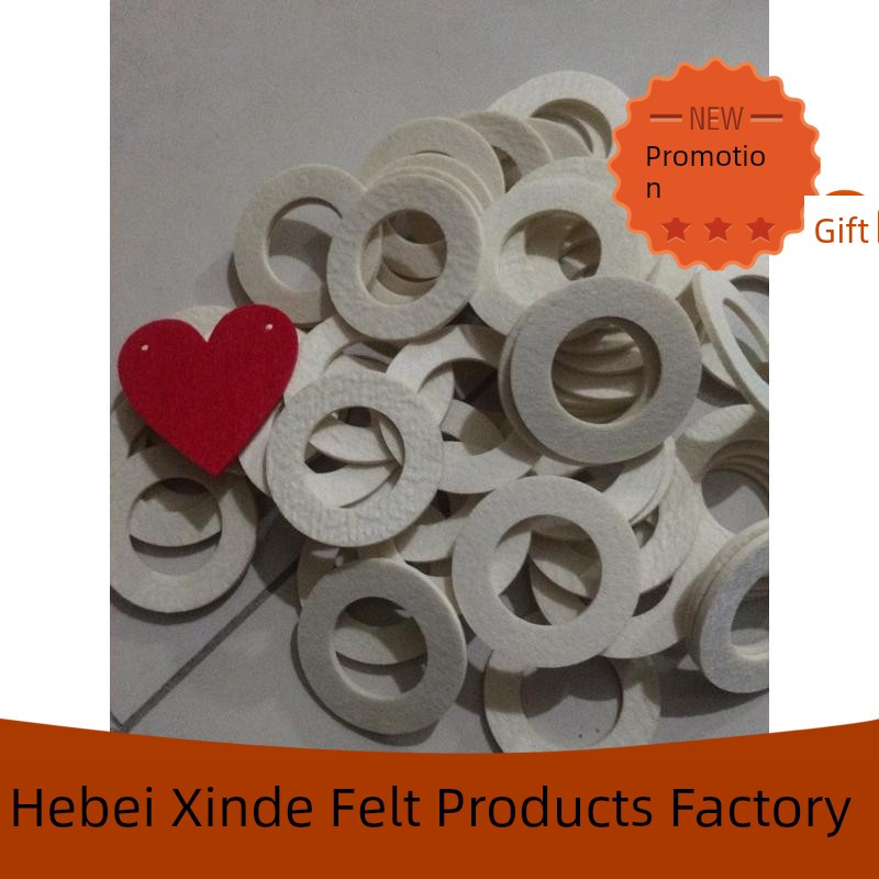 Promotional Seal Felt Strips Felt Block Oil Seal Felt Gasket Polished Wool Wheel Felt Wool Felt Gasket