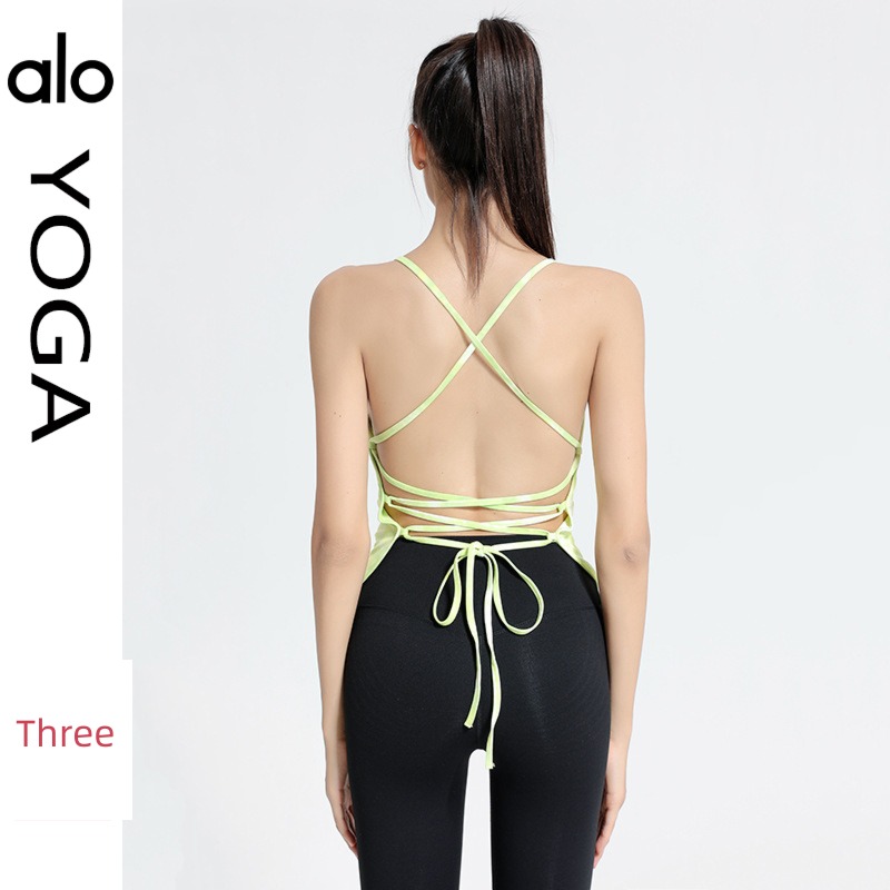With chest pad sexy Fitness wear ma'am yoga vest