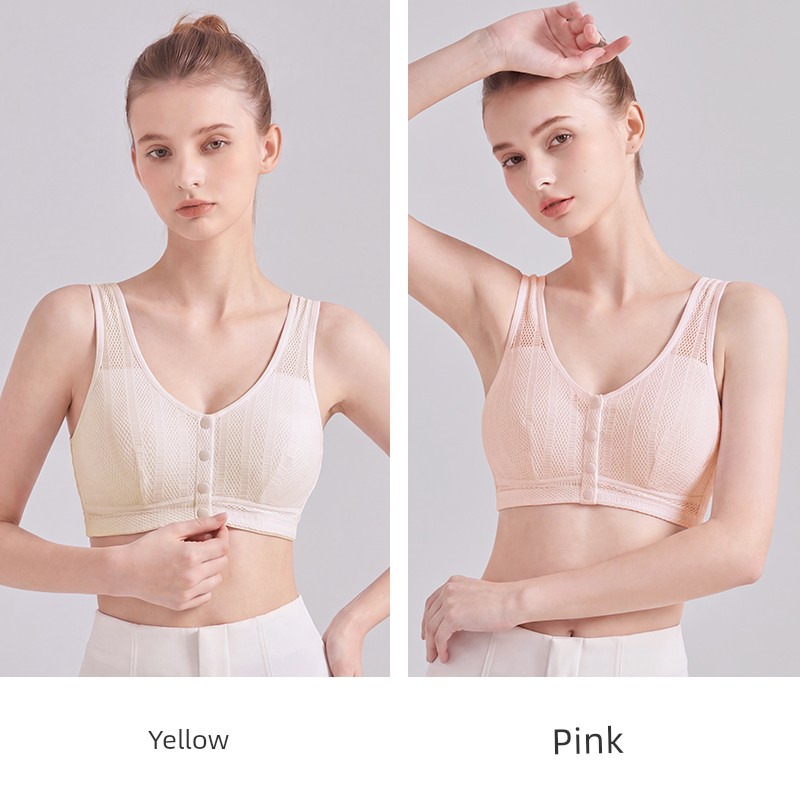 Front-Buttoned Nursing Bra for Postpartum Breastfeeding and Sleeping, Special Vest-Style Maternity Bra for Pregnancy, Ultra-Thin Summer Model — 6