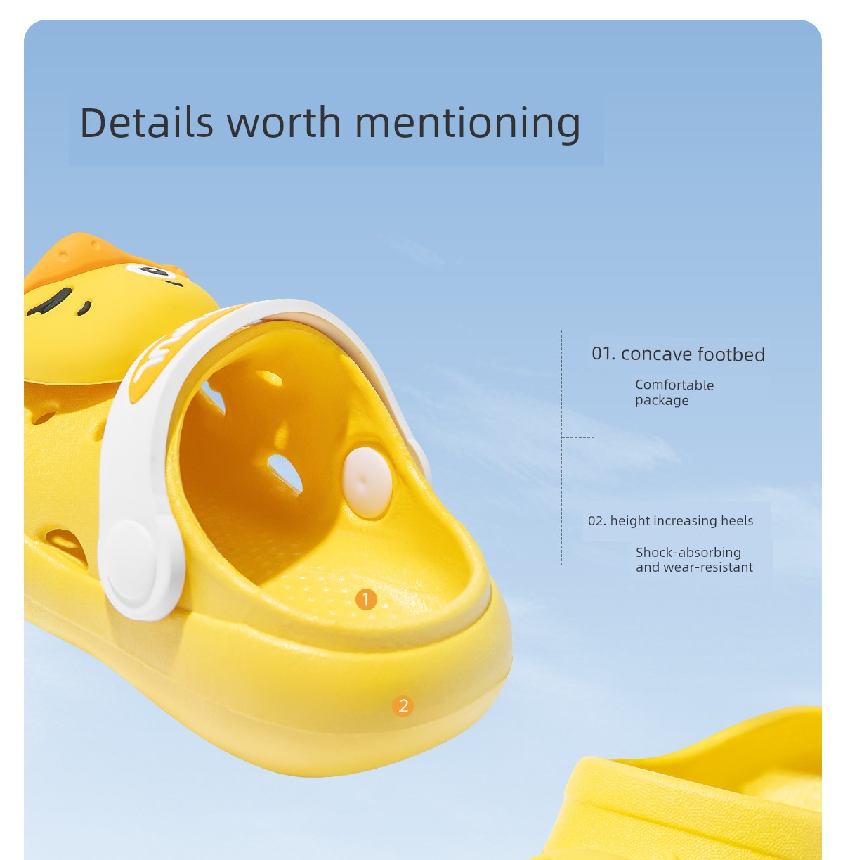 Jq Jingqi Children's Slippers for Boys, Summer Outdoor Non-Slip Indoor Closed-Toe Soft-Soled Bath Shoes for Little Girls, Breathable Clogs — 15
