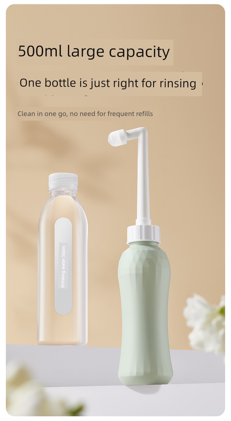 October Crystal Maternity and Postpartum Women's Private Part Washer, Portable Cleaning Bottle for Buttocks, Anus, and Perineum — 8