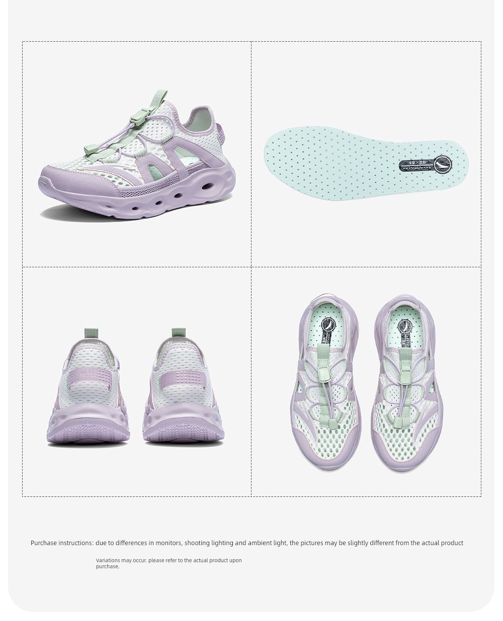 King of Water Trampling | Anta Kidsren's Girls' River-Tracing Shoes and Beach Shoes 2026 Summer New Outdoor Mesh Sports Sandals — 53