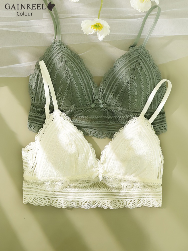 ABW22254 autumn The new soft brace Bras Lace