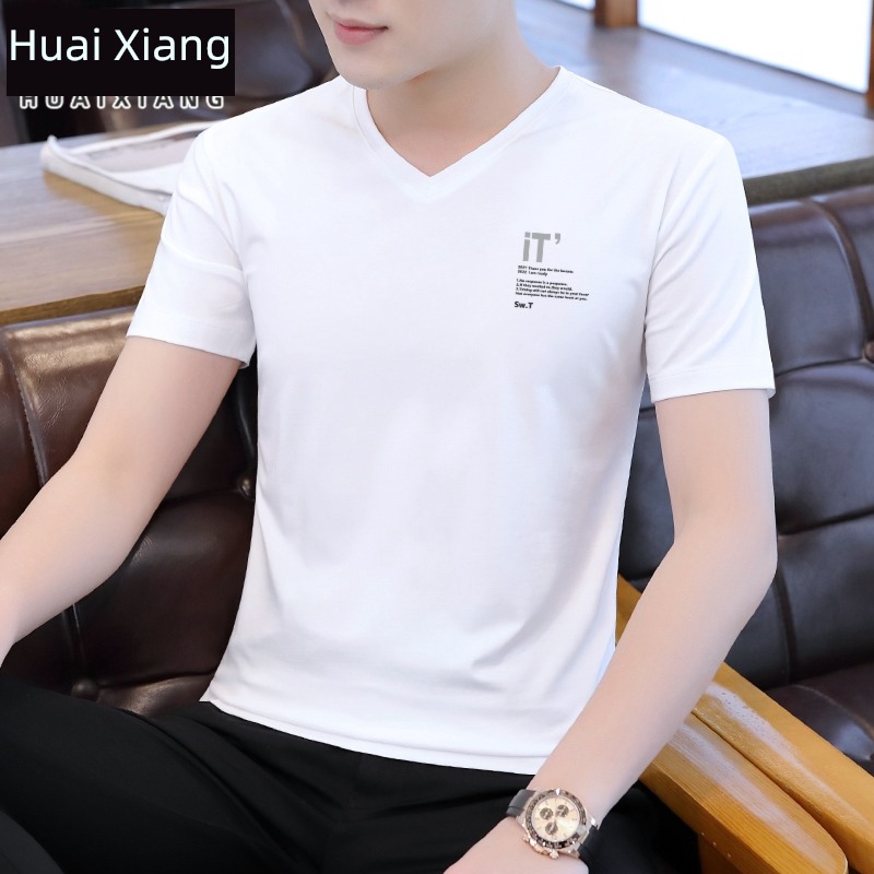 Ice silk trend summer wear man Compassionate clothes Short sleeve