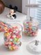 Mengli Storage Box Large Capacity Mini Figure Display Rack Sealed Candy Cane Ornament Store Rack Transparent Pang Bottle