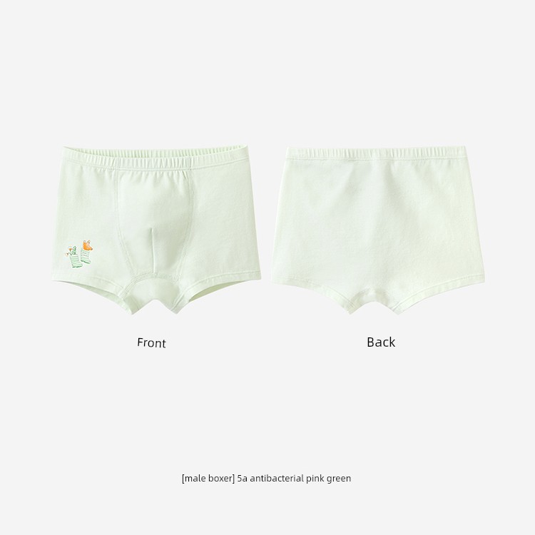 Ying's Children's Underwear, Boys' and Girls' Boxer Briefs, Suitable for All Seasons, Antibacterial Boxer Briefs for Small and Medium-Sized Children — 8