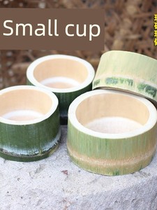Bamboo Bowls, Children's Bamboo Products, Bamboo Tableware, Bamboo Tubes, Rice Steaming Tubes, Natural Fresh Bamboo, Nan