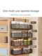 Bag storage rack wardrobe hook without hole punching cabinet side clothes hook wall hat clothes rack