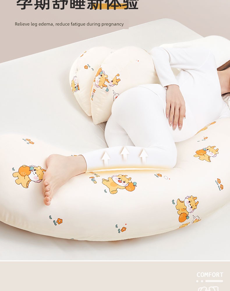 Sleeping Pillow Belly Support Handy Gadget Special Waist Support for Pregnancy — 9