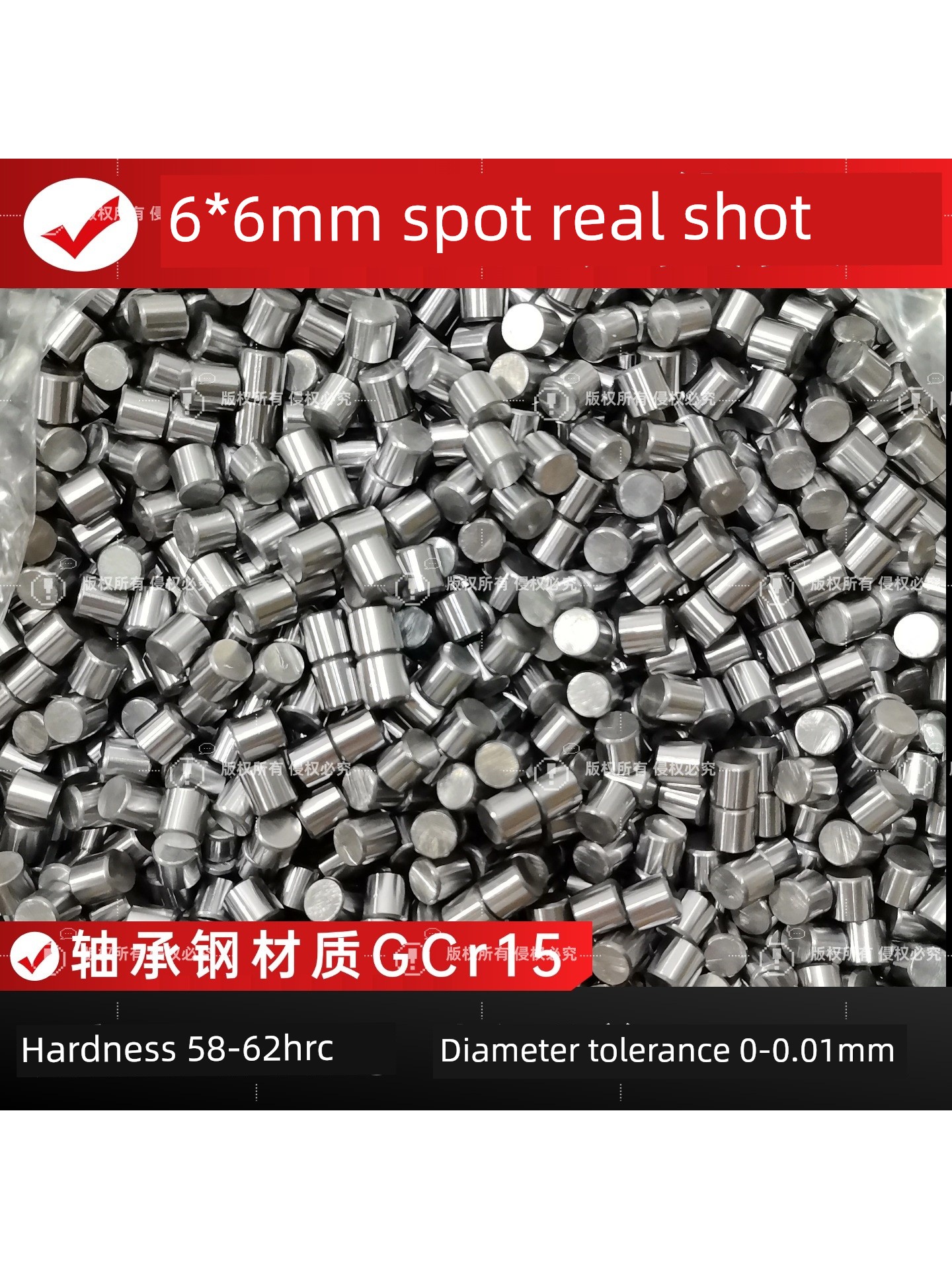 Diameter 123456.5mm Precision Positioning Cylindrical Pin Bearing Steel Needle Roller Pin Fixed Dowel Pin Roller Shaft Roller