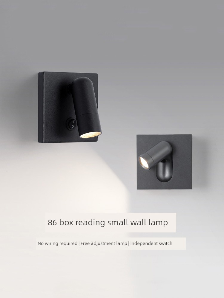 Embedded Socket Square Bottom Case Spotlight Bedroom Switch