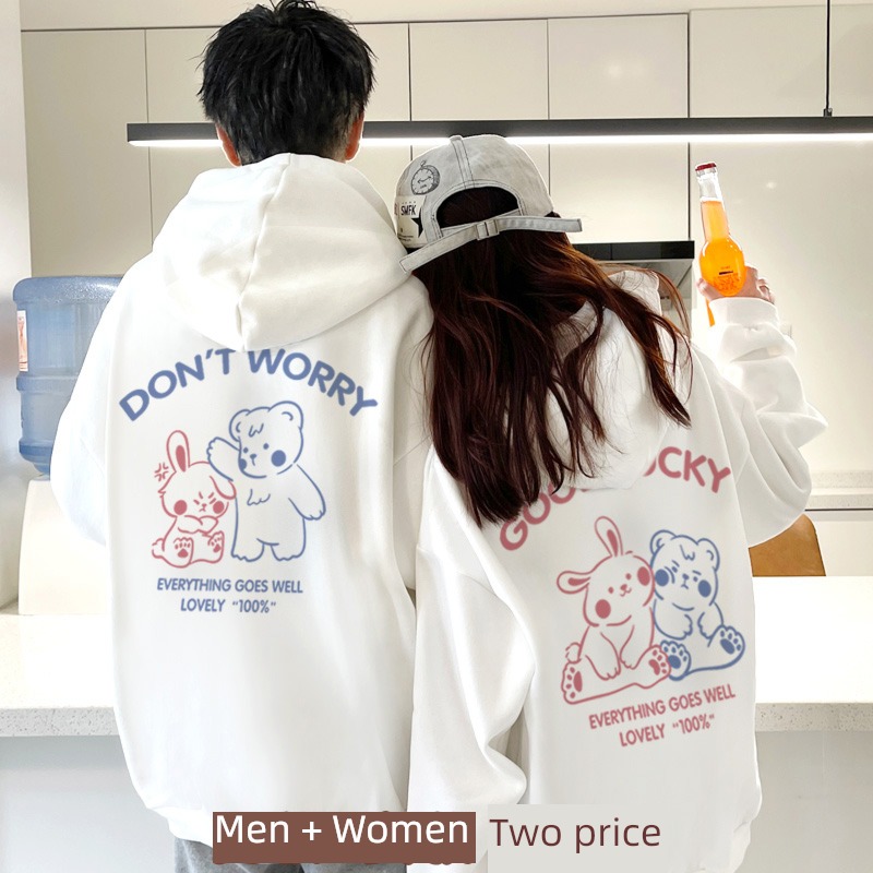 Wei clothes spring and autumn Very immortal Plush dissimilarity Couples dress