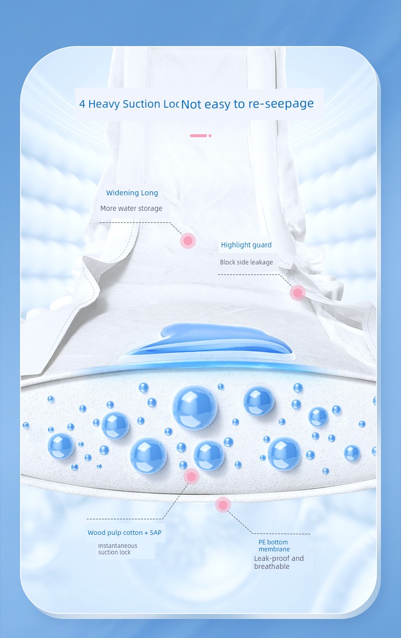 Zichu Long Night Use Widen Large Size Maternal Sanitary Napkin — 5