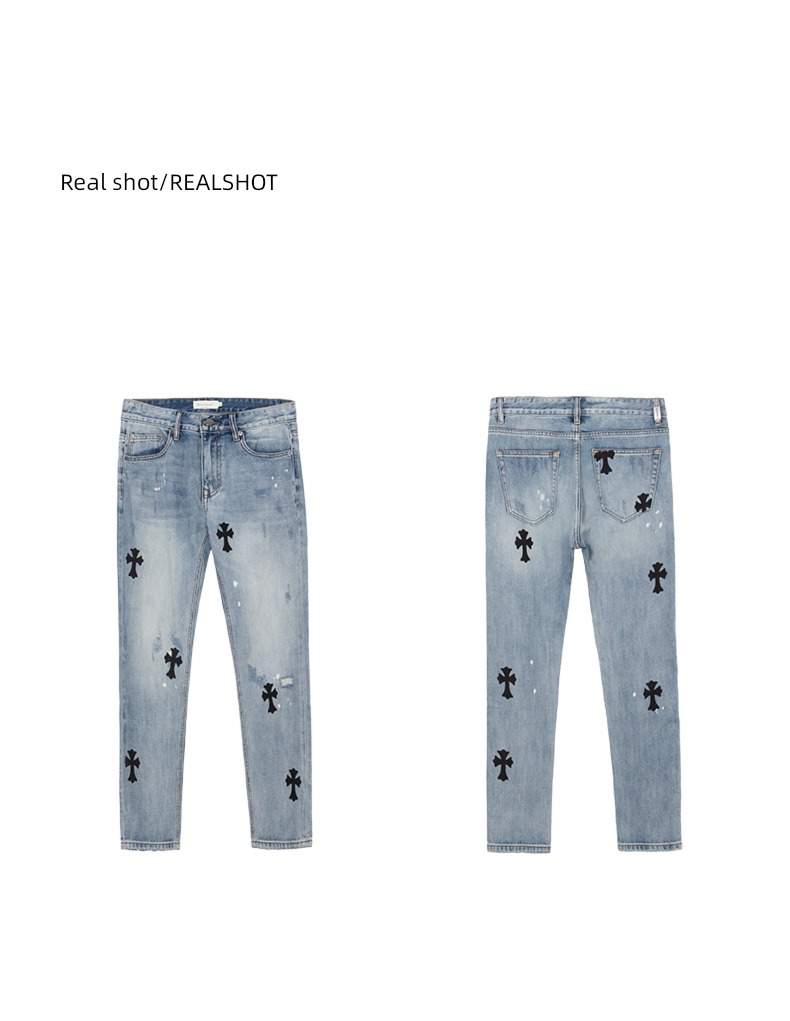 CLIMAX   VISION cross Make old Jeans