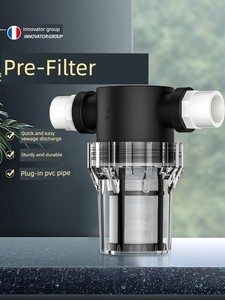 PVC Water Pipe Plastic Pipe Filter Sediment Moss Removing Impurities Breeding Farm 202532 Pipe Stainless Steel Screen Fi