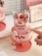 Cute creative rotating pen holder princess pen bucket student children girl office desktop multifunction storage box