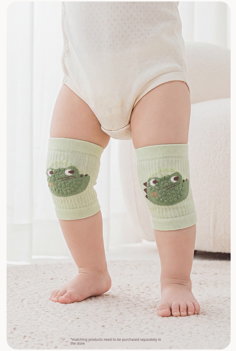 Baby Walking Anti-Fall Protector, All-Season Infant Leg Protection Gear, Knee Crawling Anti-Slip Knee Pads — 14
