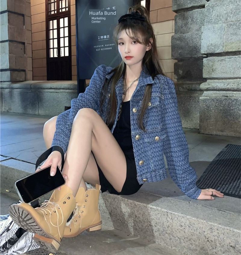 Bomb Street ins easy Show thin Put on your clothes chaqueta