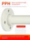 Rongsheng PPH live sleeve flange PPR chemical integrated flange joint hot melt insertion flange seat split flange