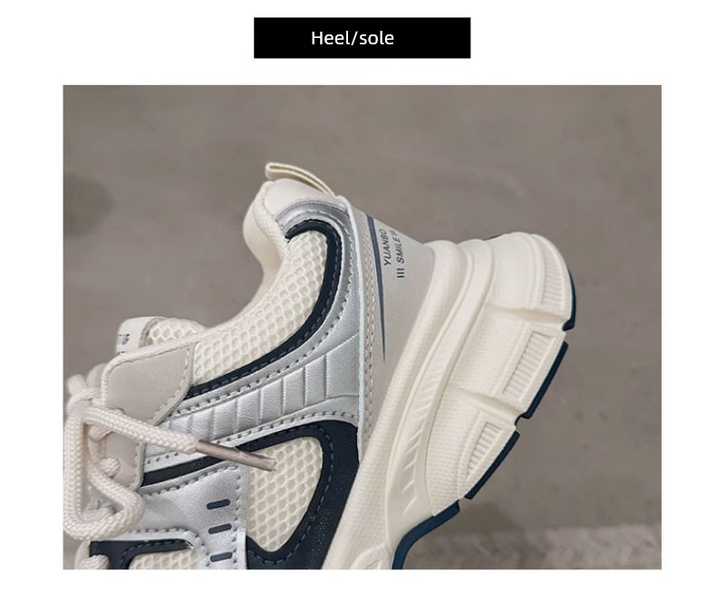 Girls' Shoes 2026 Autumn New Style, Trendy Dad Shoes for Older Children, High-Appearance Children's Sports Shoes, Breathable Mesh for Girls — 6