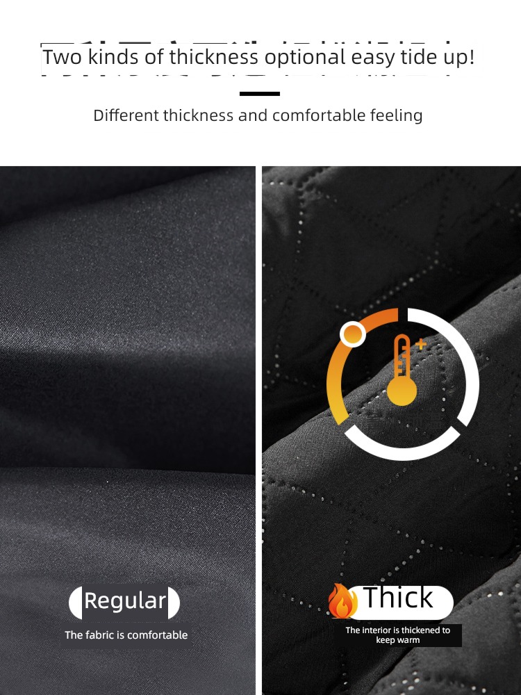 winter Two cotton Plush Woollen overcoat thickening Jacket