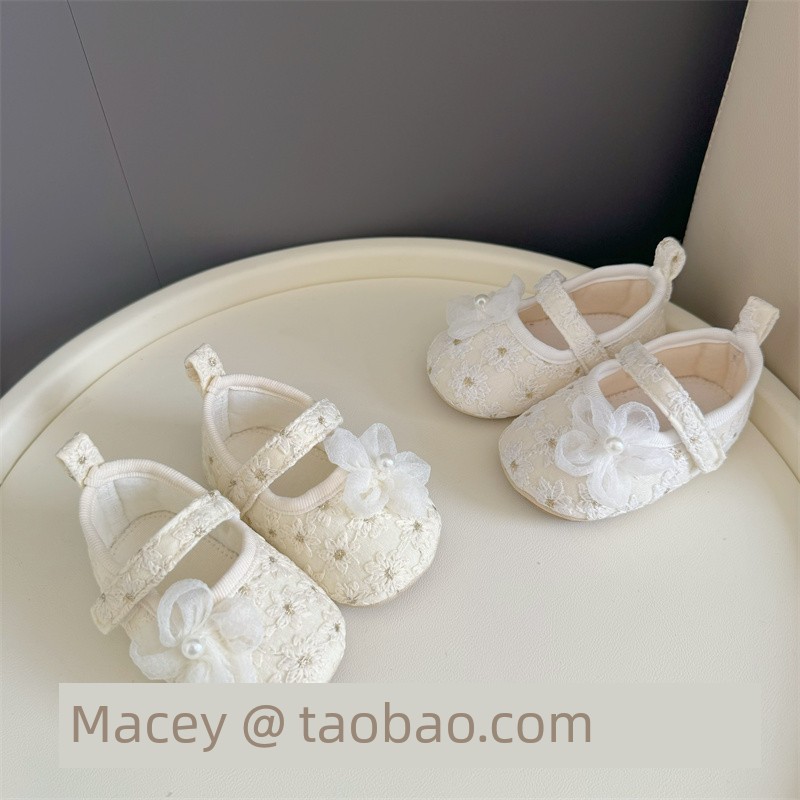 24 New Arrival Spring and Summer Baby Soft Sole Shoes 0-1 Year Old Tight Baby Toddler Flats 6-12 Months Princess Shoes — 2
