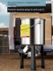 Vegetable crusher Grass feeding chickens, ducks, geese and pig breeding household multi-function electric vegetable cutting small stainless steel crusher