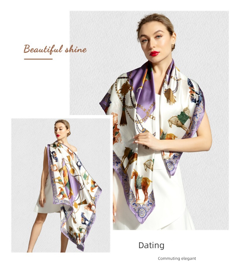 Qin Qu female mom Gift box Hangzhou Silkworm cheongsam Silk scarf