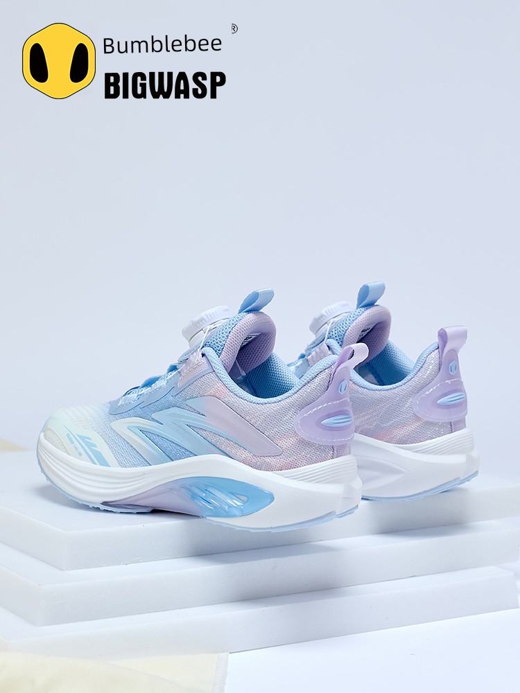 Bumblebee Girls' Sports Shoes Autumn New Comfortable Children's Student Shoes Little Girls' Mesh Breathable Running Shoes — 3
