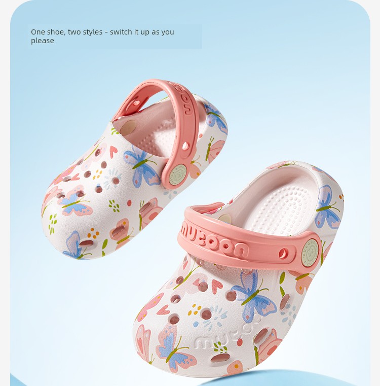 Children's Slippers for Indoor Use, New Summer Style for Boys, Clogs for Kids, Outdoor Sandals for Girls, Beach Shoes — 27