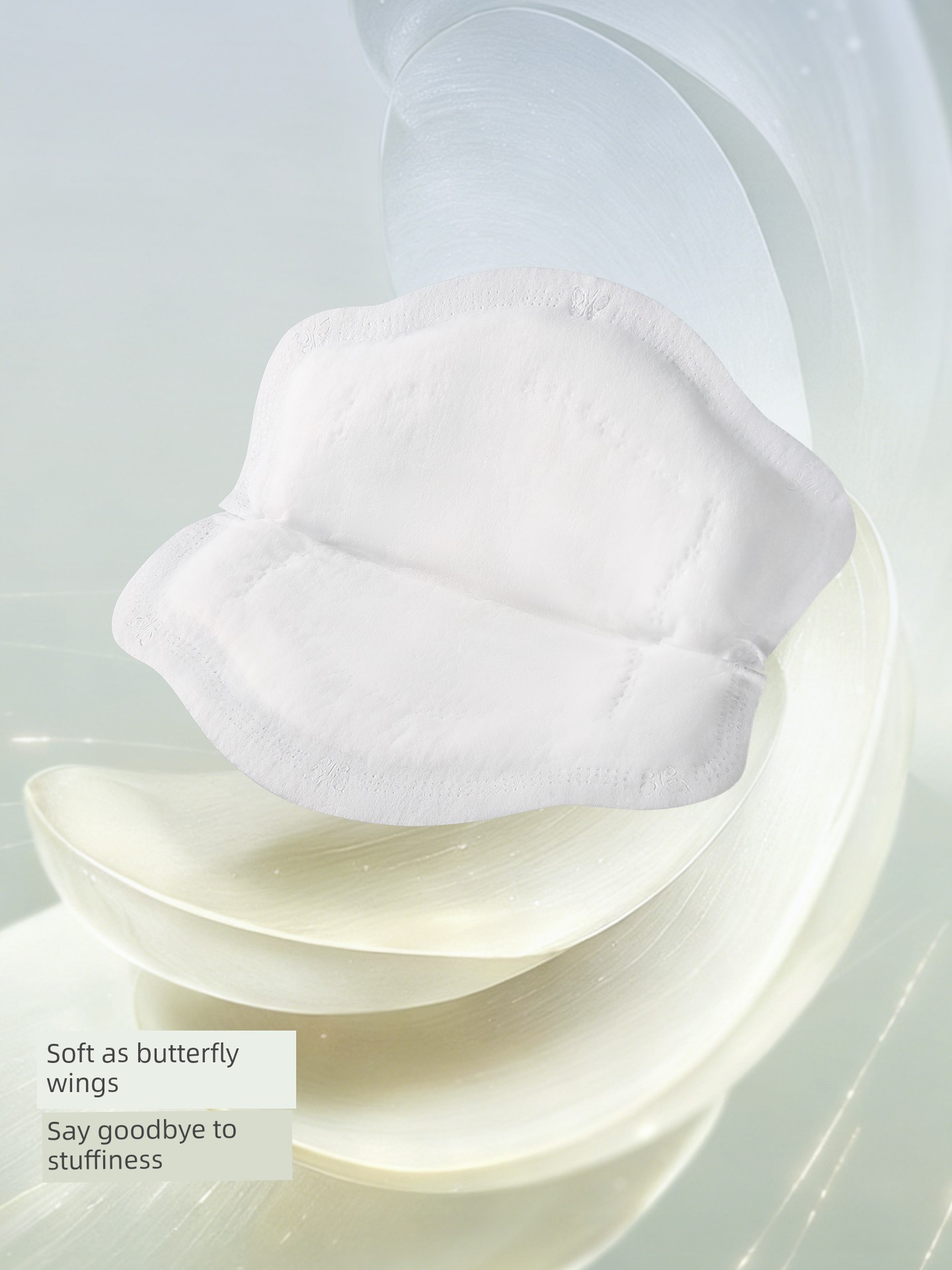 Beitais Anti-Leakage Breast Pads, Disposable Ultra-Thin Breast Pads for Pregnant Women, Postpartum Anti-Leakage, Breathable Breast Pads for Breastfeeding Period