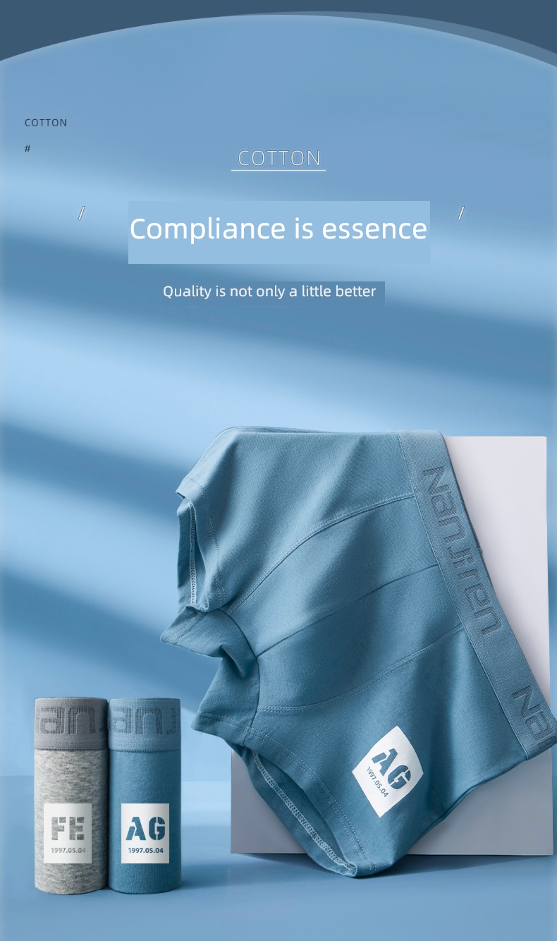 NGGGN pure cotton Antibacterial easy 100% man underpants