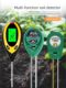 Soil moisture detector Hygrometer PH value detection pen Moisture pH tester High-precision household gardening