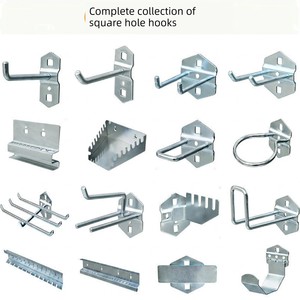 Complete Set of Perforated Board Accessories, Hardware Tool Hanging Board, Storage Rack Accessories, Automotive Tool Hoo