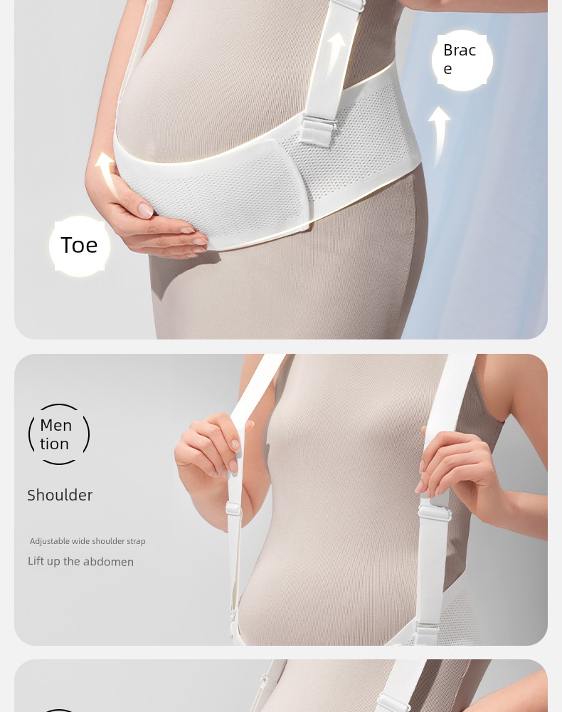 October Crystalline Late Pregnancy Multi-Functional Minimalist Abdominal Belt — 10