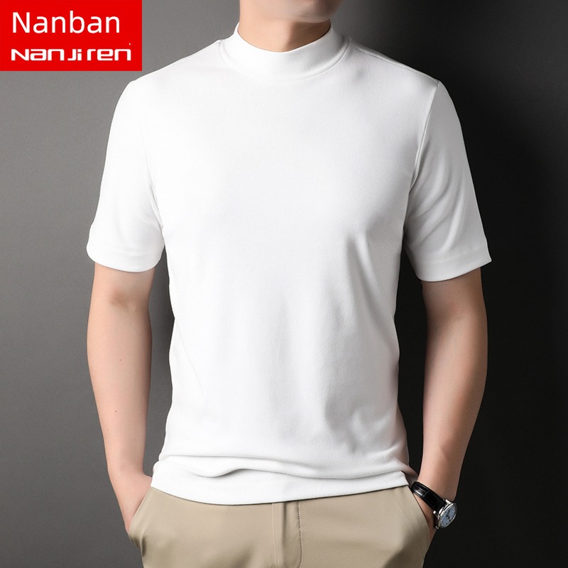 NGGGN Derong keep warm Half sleeve Autumn clothes T-shirt