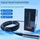 Input liquid level transmitter fire water tank static pressure liquid level sensor pool water level light column display