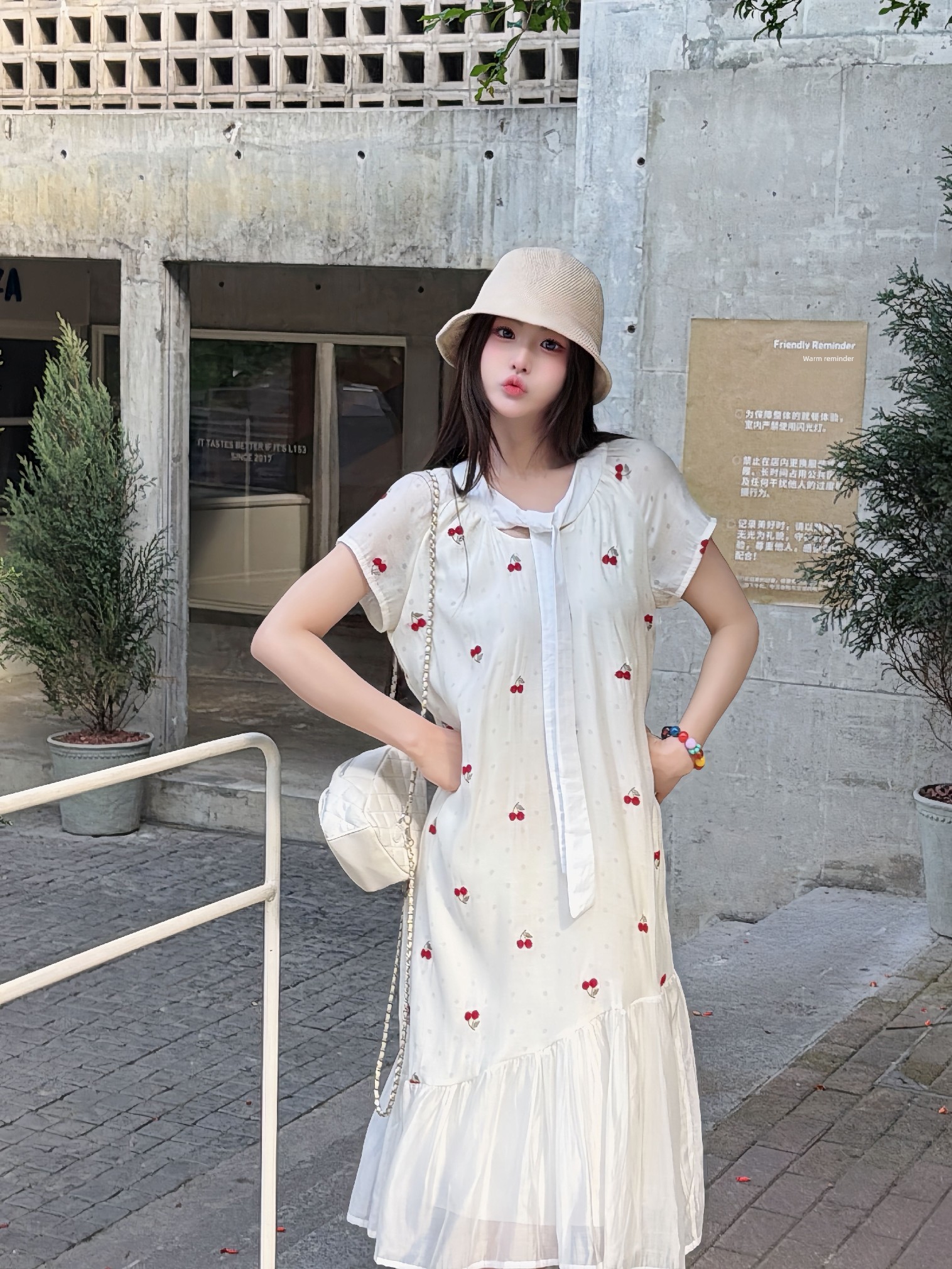 Fashionable Maternity Wear for Pregnancy, New Summer Style, Slimming French-Style Outerwear Long Dress, Comfortable and Beautiful Dress for Pregnant Women — 7