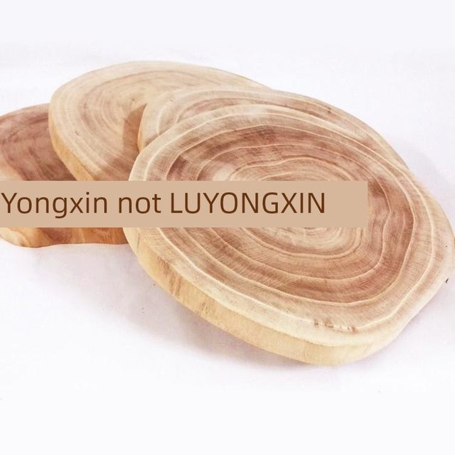 天然榆木横切年轮木片 榆树原木桩 模型摆设木片 DIY木树片圆木片