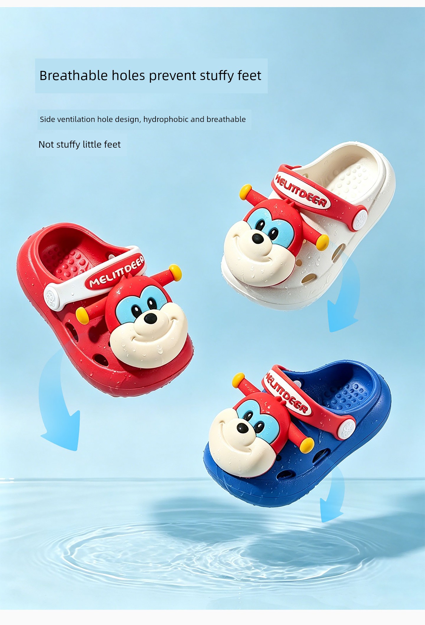 Summer Indoor Children Home Soft Bottom Kids Slippers — 5